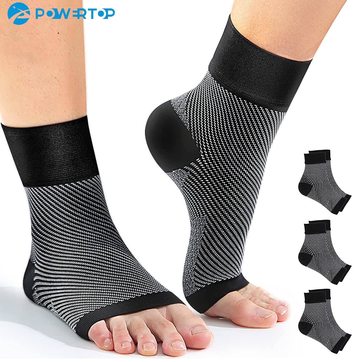 Ankle Brace Sock - 1 par de calcetines de compresión