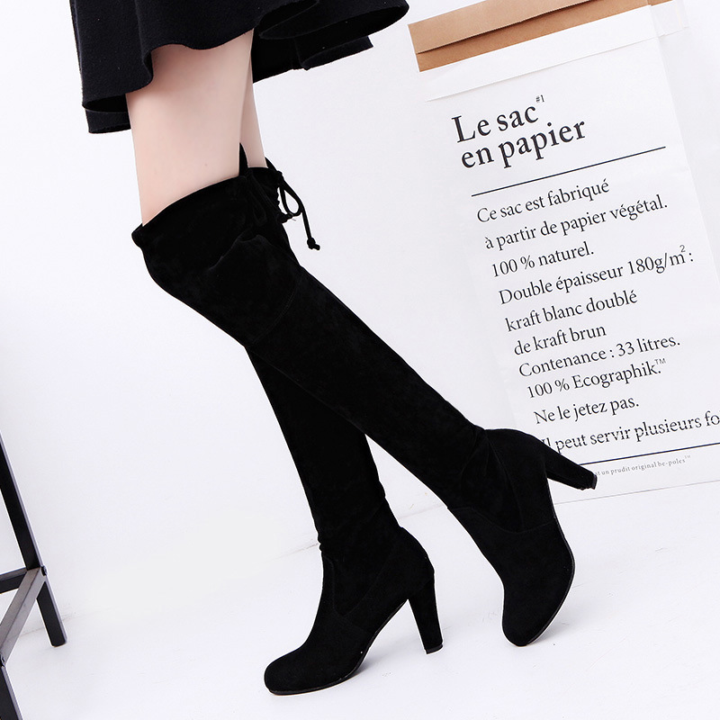 Knee High Sock Women - Botas de mujer Botas por encima