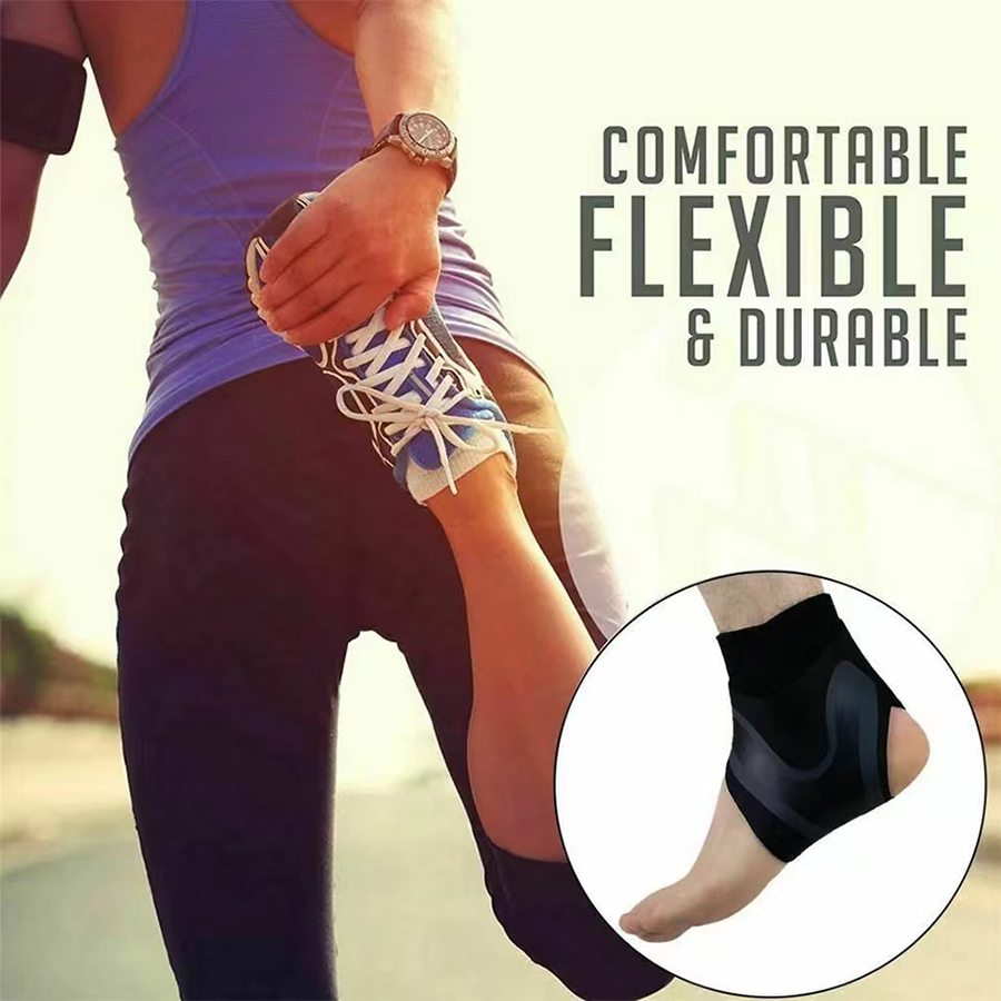Ankle Brace Sock - Tobillera Transpirable de Compresión, Soporte Protector
