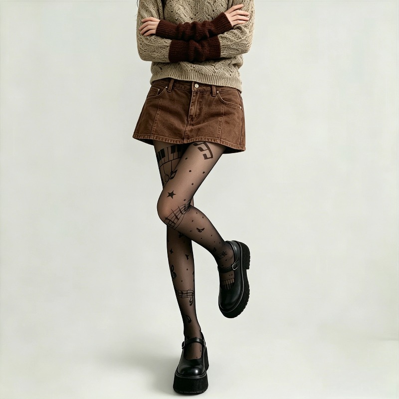 Pantimedias Transparentes con  - Tights Pantyhose Sheer reseña y precio