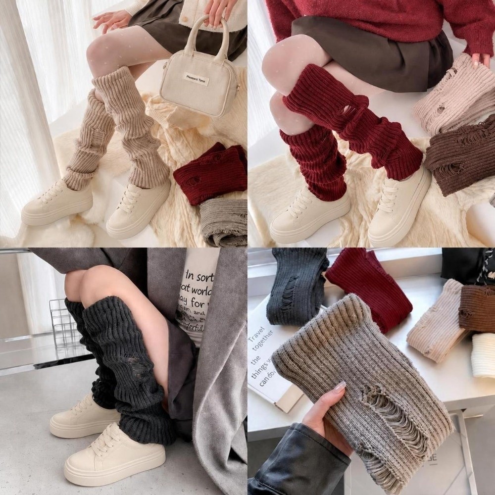Calentadores de piernas de pun - Boot Sock Slouchy reseña y precio