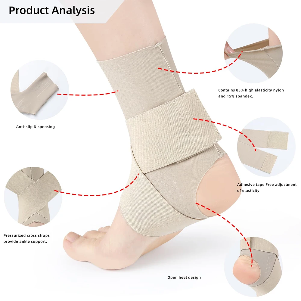 Tobillera de compresión estabi - Ankle Brace Sock reseña y precio