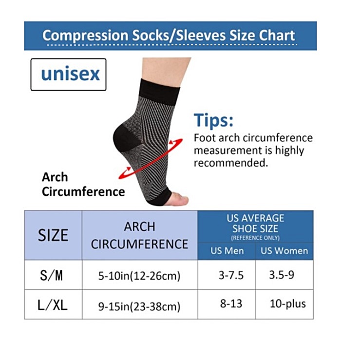 Calcetines tobilleros para ali - Ankle Brace Sock reseña y precio