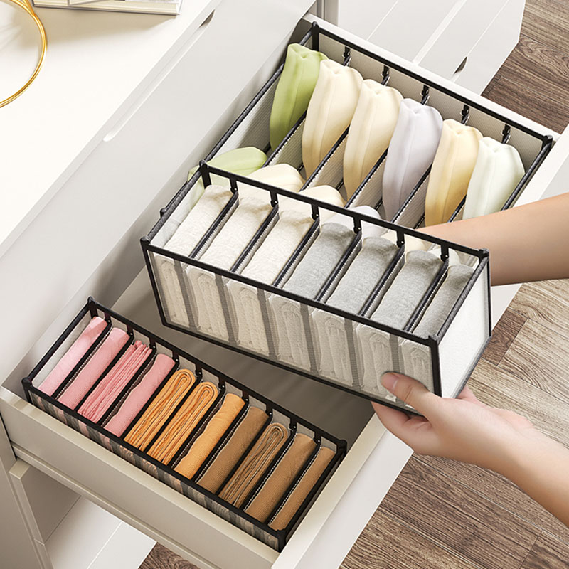 Caja organizadora de ropa inte - Sock Organizer Tray reseña y precio