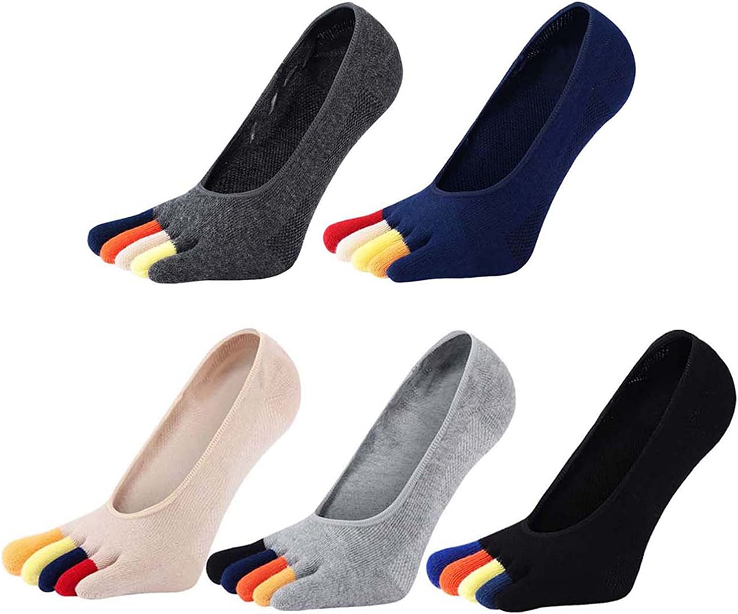 5 Pares de Calcetines Invisibl - Invisibility Sock Loafer reseña y precio