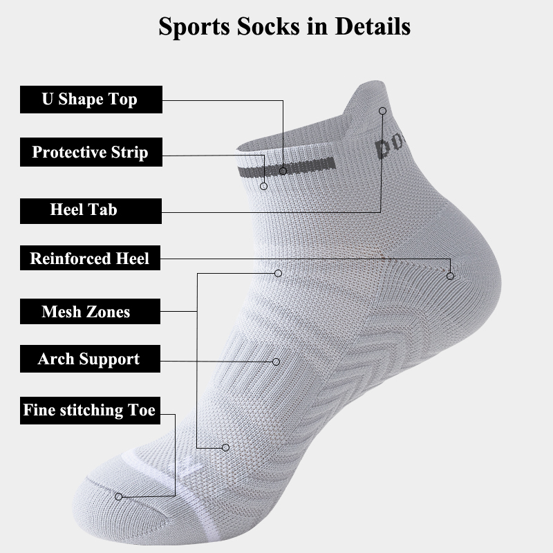 Calcetines tobilleros atlético - Ankle Brace Sock reseña y precio
